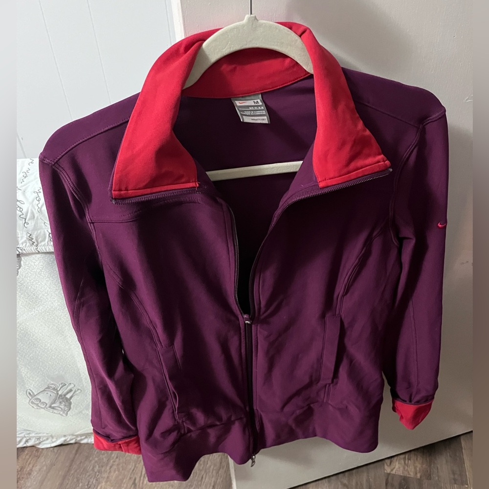 Nike Women's Jacket in Purple and Red - Picture 1 of 4